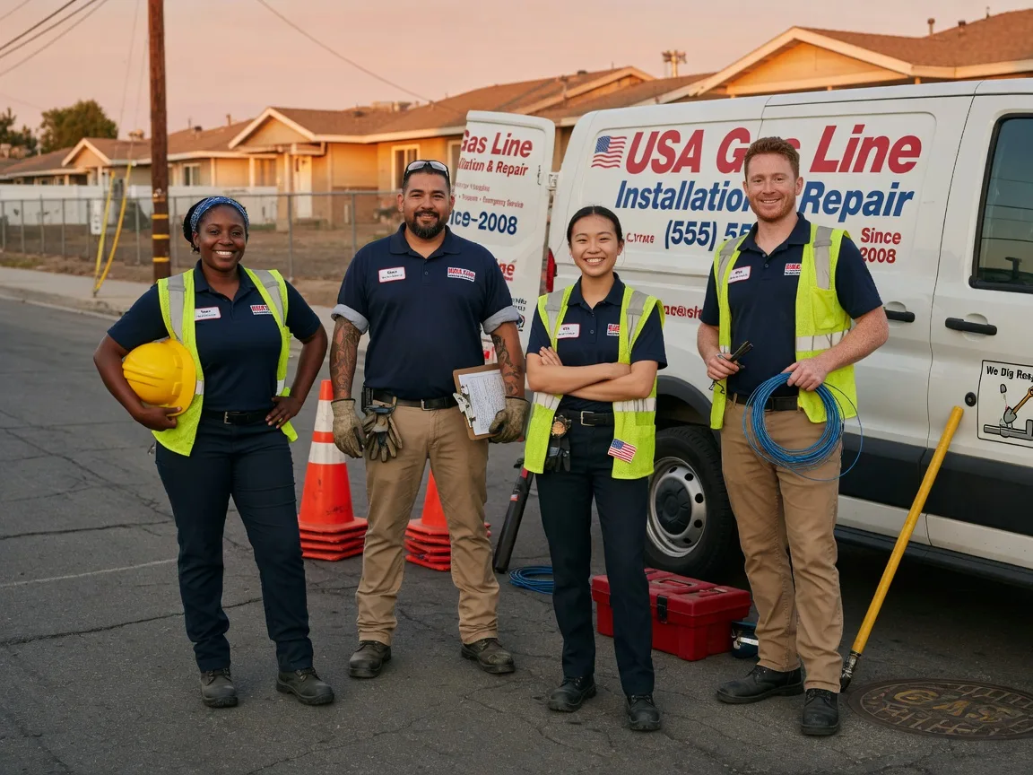Gas Line Installation company in Junction City, OR